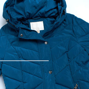 Meilleures ventes Veste bouffante en tricot de coupe régulière pour femmes à manches longues Vêtements d'extérieur d'hiver imperméables et respirants - Product Image 5