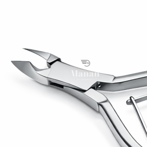 Professional Stainless Steel <b>Cuticle</b> Nipper 4mm Precision Jaw Nail <b>Trimmer</b> Finger Durable Manicure Pedicure Tool OEM Custom Logo - Product Image 2