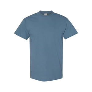 O-Neck 250GSM Heavyweight 100% Cotton T-shirt pour homme Logo brodé personnalisé Impression numérique Surdimensionné Vêtements pour hommes de haute qualité - Product Image 3