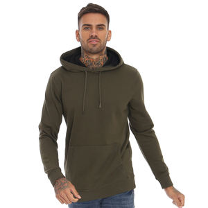 Sudadera con Capucha de Lujo 2026 para Hombre, Personalizada con Logotipo, de Poliéster/Algodón, Forro Polar, Ajuste Delgado, Antipilling, Teñido Liso, Venta al por Mayor a Granel - Product Image 3