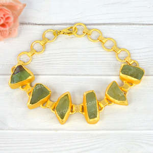 สร้อยข้อมือหินคริสตัลธรรมชาติแบบปรับได้ - Product Image 3