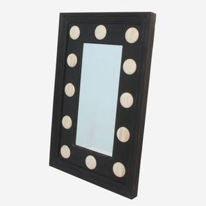 Espejo de Pared con Diseño Floral para Decoración del Hogar Moderno, Ligero, Ecológico, Hecho a Mano con Incrustaciones de Hueso por Million of Art - Product Image 3