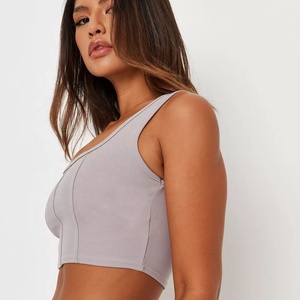 Conjunto de sujetador y pantalones cortos de Yoga sin costuras para mujer, ropa deportiva sin costuras para gimnasio, venta al por mayor, de bajo coste - Product Image 3