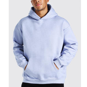 Customizable 100% Cotton Pullover <b>Hoodie</b> for Winter <b>Men's</b> Bulk Sweatshirts for Digital Printing & Embroidery - Product Image 2