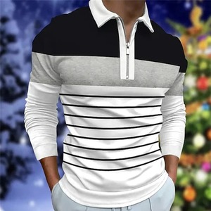 Man <b>With</b> <b>Collar</b> Tee <b>Shirts</b> Slim Fit Polo T <b>Shirt</b> for <b>Men</b> Orange Top No Logo Streetwear Cotton Clothing Chic Comfortable Basic - Product Image 1