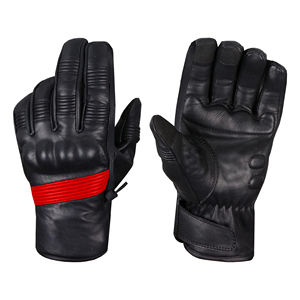 Guantes de Motociclismo de Cuero Transpirables para Motociclistas Deportivos al Aire Libre con Pantalla Táctil para Hombre - Product Image 5