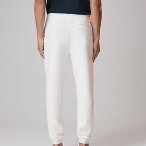Pantalon de survêtement décontracté pour homme, coupe ample et fuselée, 100% coton, séchage rapide, respirant, tissu écologique de haute qualité, confortable au quotidien - Product Image 4