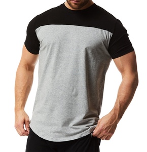 Camiseta de Corte Regular con Dobladillo Curvo para Hombre, Algodón Suave Tejido de 180g, Secado Rápido, Uso Casual, Venta al Por Mayor - Product Image 1