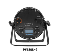 Extérieur DMX 4in1 Étanche RGBW LED Par IP65 Tête Mobile Stage Light UV Faisceau avec 18*8W Cob Aluminium et PVC Corps 3W Puissance