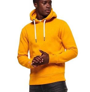 Sudadera con capucha de algodón pesado 100% para hombre con logotipo personalizado en relieve y bordado 3D, sudaderas con capucha personalizadas - Product Image 3