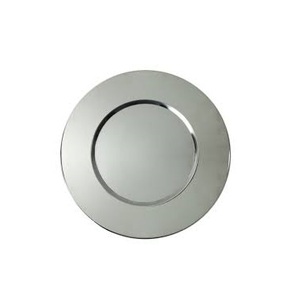 Placa de cargador de metal decorativa más vendida con un acabado Gris Premium para mesa de comedor y ocasiones especiales - Product Image 3