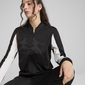 Survêtement de sport classique avec veste zippée intégrale et pantalon assorti pour un tenue sportive confortable - Product Image 6