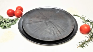 Plato base redondo grande de metal para centros de mesa en mesas de comedor de madera o vidrio en eventos - Product Image 2