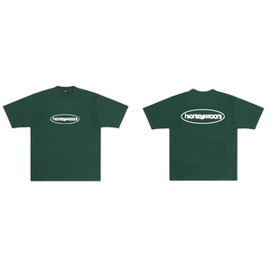 เสื้อยืดผ้าถักนิตติ้งสไตล์ลำลองขนาดใหญ่กว่าขนาด180กรัมเสื้อแขนสั้นหลายขนาดพิมพ์ลายสกรีนผ้าไหมราคาเวียดนาม - Product Image 5