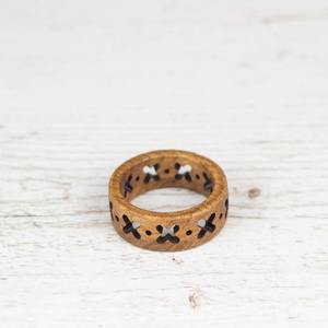 Anillos de Servilleta de Madera Natural, Decoración Rústica para Mesa, Venta al por Mayor - Product Image 2