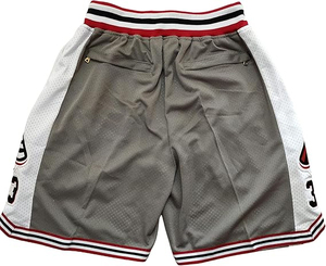 Pantalones Cortos de Baloncesto Unisex con Bolsillos, Estampados, Transpirables, de Secado Rápido, para Deportes, Gimnasio y Entrenamiento - Product Image 3