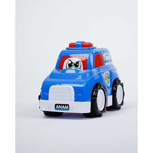 ANAM Voiture de Police Jouet en Plastique à Friction pour des Aventures Ludiques Passionnantes - Product Image 1