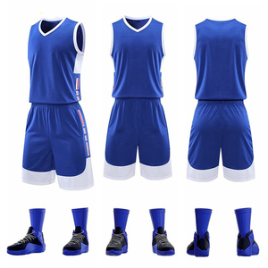 Conjunto de uniforme de baloncesto transpirable personalizable, bajo MOQ, ropa deportiva cómoda - Product Image 5