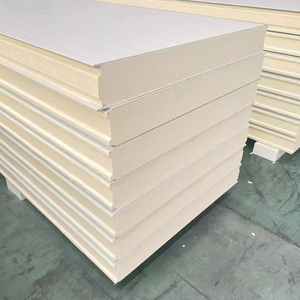 Panel Sándwich de Núcleo de PU con Exterior de Metal Moderno de 10 mm para Techo y Pared, para Taller, Gallinero, Cuarto Frío, Casa Prefabricada, <span class=keywords><strong>Topolo</strong></span> - Product Image 1