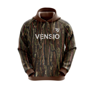 Sweat à capuche streetwear pour homme, idéal pour la chasse en hiver, 100 % polyester polaire, léger, respirant, chaud, sublimé, couleur unie - Product Image 4