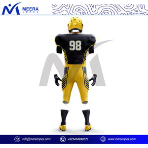 Uniforme de Fútbol Americano de Alta Calidad OEM ODM para Hombre, Ligero, 100% Poliéster, Uniforme de Fútbol Americano con Estampado Personalizado para Equipo - Product Image 4