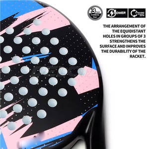 Raquette de padel en fibre de carbone en gros, raquette de padel de sport sur mesure, nouvelle arrivée, raquette de padel - Product Image 6