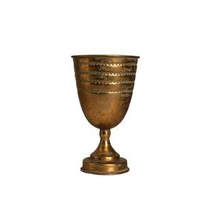 Florero de hierro pesado de diseño de lujo con estilo tradicional para eventos culturales decoración del hogar o uso de regalos - Product Image 1