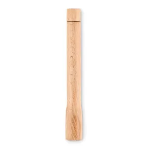 Lampe torche LED personnalisée avec poignée en bois de hêtre et piles AAA pour une utilisation en extérieur - Product Image 3