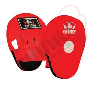Ensemble de mitaines de boxe et de coussinets de frappe personnalisés, nouveau style, cuir véritable, économique, équipement d'entraînement pour les coups de poing et les coups de frappe - Product Image 1