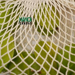 Sacs en filet Sacs en coton écologique pour le stockage des légumes et l'épicerie Fabricant vietnamien OEM personnalisé - Product Image 5