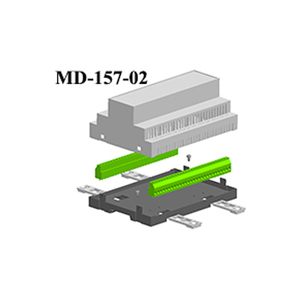 Best Quality MD-157 Modular Din Rail Enclosures Branded ABS Electric <b>Tool</b> Control <b>Box</b> Direct From India - Product Image 4