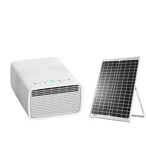 Ar condicionado solar portátil com painel solar malásia-solar-ar-condicionado para acampamento ao ar livre