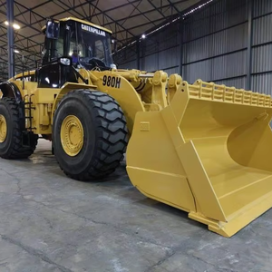 Caterpillar 980H Mini cargadora de ruedas retroexcavadora con cilindro hidráulico Huade PLC Gear Motor bomba de cojinete de motor a la venta - Product Image 1