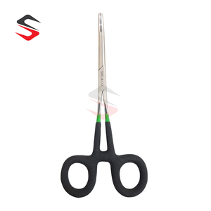 Pinzas de peón hemostáticas de acero inoxidable para pesca, alta calidad, agarre de espuma - Product Image 1