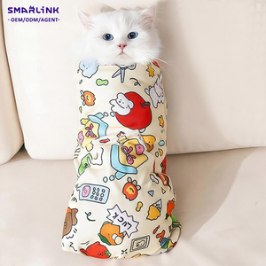 <strong>Cat</strong> Burrito Wrap Soft Pet Blanket Anti Scratch Grooming Bag Nail Trimming Restraint Hammock Style Escape Proof - Product Image 1