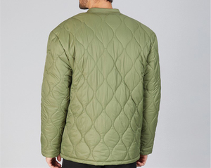 Veste polaire oversize zippée pour hommes avec logo personnalisé d'hiver de haute qualité OEM pour hommes - Product Image 3