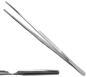 TC Waugh 20cm Manual de disección de tejido fórceps 6 "de acero inoxidable Certificado CE Clase II instrumentos quirúrgicos 4x5 dientes 5 años - Product Image 1