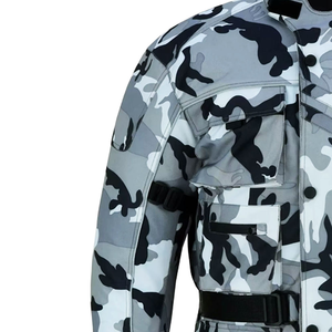 Veste de moto de course OEM pour homme, veste de moto en textile imperméable avec protections pour motard - Product Image 4