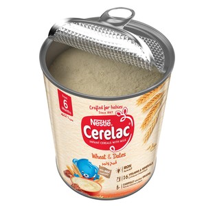Nestle Cerelac Blé Céréales pour nourrissons de 6 à 9 mois Boîte 400g - Product Image 5
