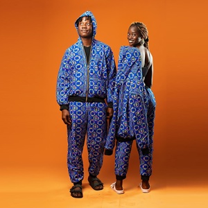 Ensemble de jogging à capuche coupe-vent imprimé par sublimation 100% coton taille personnalisée vêtements de sport jogging d'hiver - Product Image 1