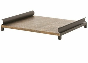 Customized Wooden Tray Set in Sleek <b>Black</b> Color with Rectangular Shape and Modern Design Ideal for Elegant Serving and Display - Product Image 5