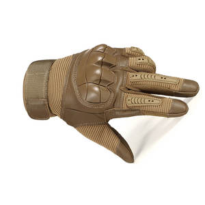 ถุงมือยุทธวิธีผ้าหนังวัวคุณภาพสูง ดีไซน์ล่าสุด สีและขนาดปรับแต่งได้ - Product Image 6