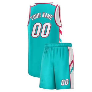 Uniforme de basket-ball respirant pour hommes, nouveau design, personnalisé, grande taille, tenue de sport pour club d'équipe - Product Image 2