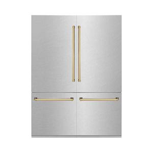Refrigerador con Congelador Inferior Integrado de Puerta Francesa de 60 Pulgadas, Edición Autograph, Dispensador de Agua, Máquina de Hielo, 32.2 Pies Cúbicos Ft Electric Power - Product Image 1
