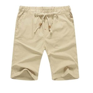 Shorts de jogging pour hommes en molleton 100% coton, sur mesure, prix de gros, taille élastique, pour la gym et le fitness, couleur unie - Product Image 1