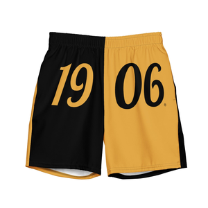 Costume da bagno alfa ghiacciato e traspirante a quattro vie elasticizzato in poliestere elasticizzato in Spandex pantaloncini da bagno elastici in vita - Product Image 2