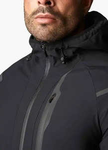 OEM deportes de invierno al aire libre de los hombres chaqueta de concha suave cortavientos con capucha de lana impermeable lluvia abrigo Softshell chaquetas cómodas - Product Image 5