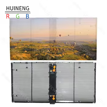 HUINENG Outdoor Transparent LED Stage Lights High Visibility Outdoor Display