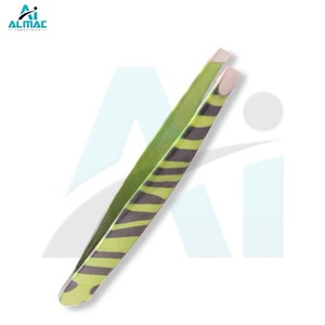 Almac ที่หนีบขนตาสแตนเลสเกรดพรีเมี่ยมออกแบบมาสำหรับต่อขนตาด้วยปลายละเอียดและด้ามจับที่ไม่ลื่น - Product Image 4