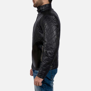 Antique Design Best Quality Custom Men Fashionable <b>Leather</b> <b>Jacket</b> Made in Pakistan Pure <b>Leather</b> <b>Jacket</b> - Product Image 3